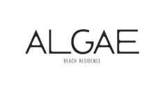 Logotipo do empreendimento Algae Beach Residence em fundo branco — Algae Beach Residence em Cachoeira do Bom Jesus, Florianópolis