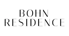 Logotipo do Bohn Residence em tipografia serifada preta sobre fundo branco — Bohn Residence em Ingleses, Florianópolis