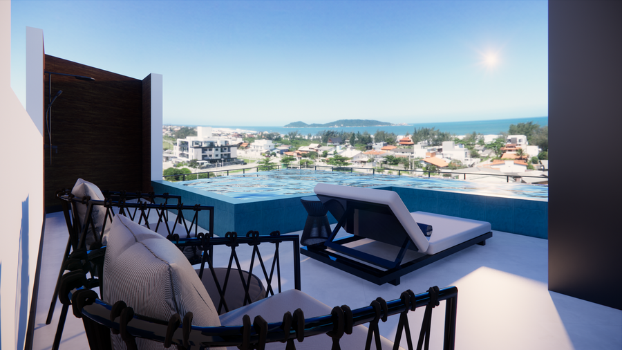 250m da praia, Campeche Spot