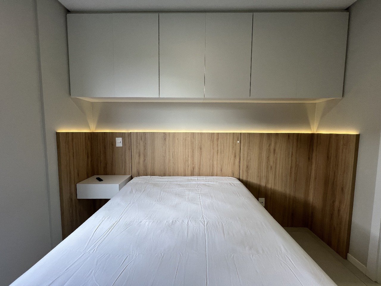 Apartamento com vista para o mar, 100% mobiliado