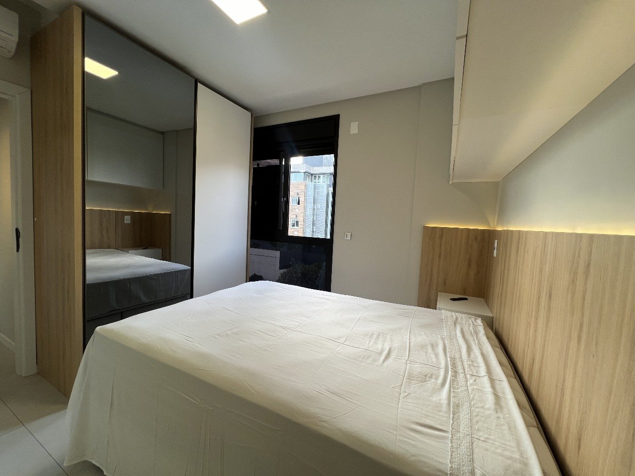 Apartamento com vista para o mar, 100% mobiliado