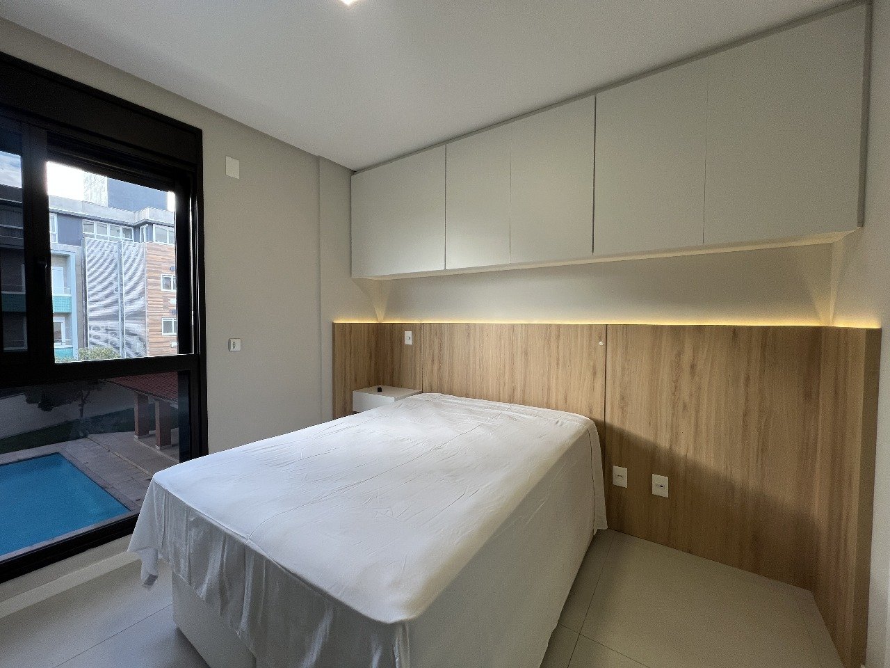 Apartamento com vista para o mar, 100% mobiliado