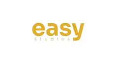Logotipo Easy Studios em dourado sobre fundo branco — Easy Studios em Centro, Florianópolis