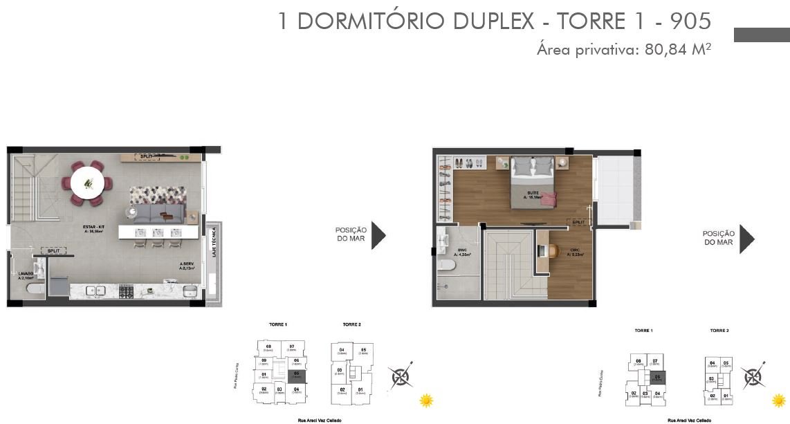 Apartamentos Duplex, Edifício Now