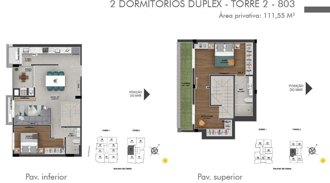 Apartamentos Duplex, Edifício Now