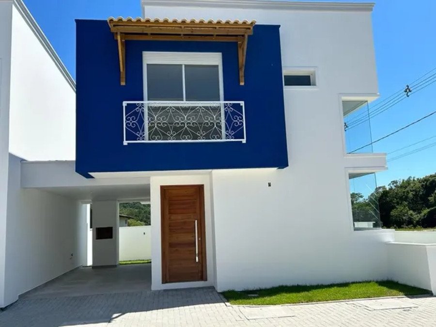 Sobrado em Condomínio, novo e financiável no Ribeirão da Ilha