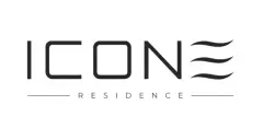 Logotipo do empreendimento Icone Residence em preto sobre fundo branco — Icone Residence em Ingleses, Florianópolis