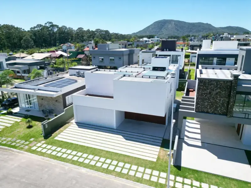 Vista del barrio Rio Vermelho en Florianópolis para comprar un inmueble sobre plano