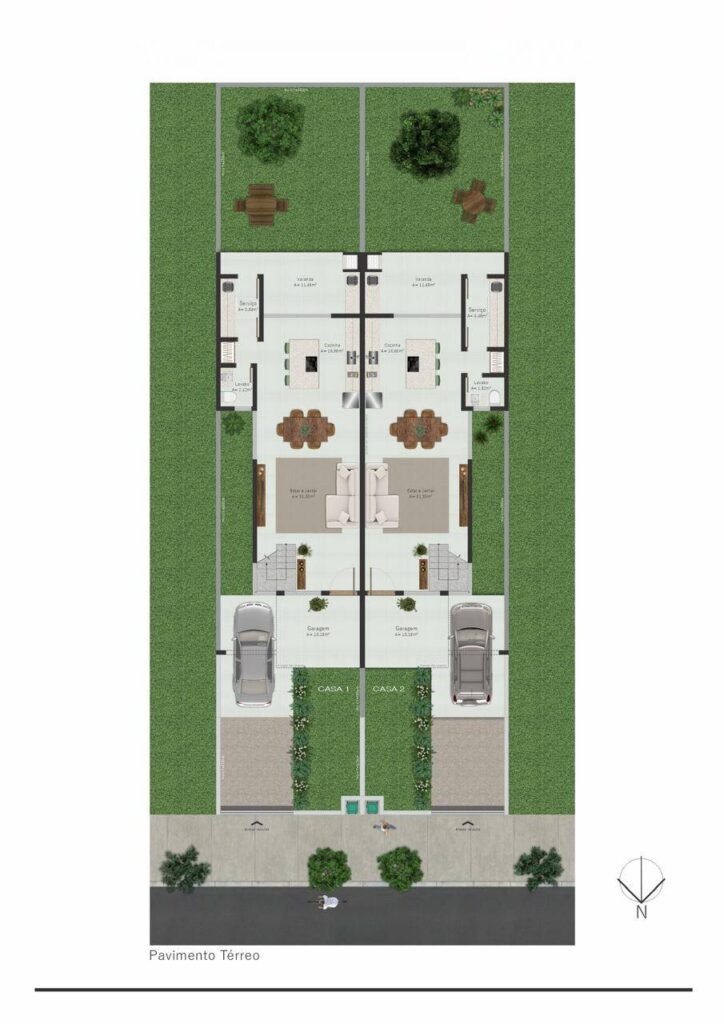 Casa a 200 metros da praia, Jardim Campeche