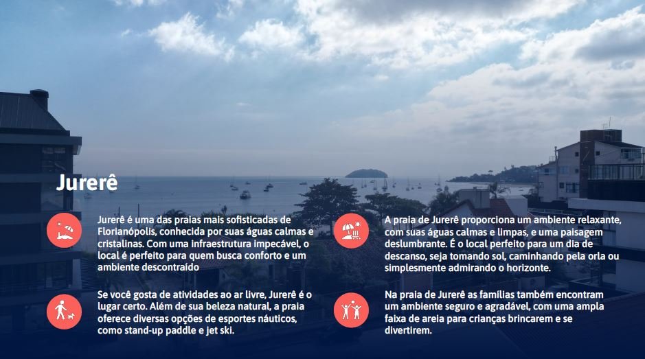 100m do mar, Jurerê Beach Spot