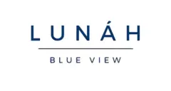 Logotipo do Lunáh Blue View em fundo branco — Lunáh Blue View em Campeche, Florianópolis