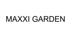 Logotipo MAXXI GARDEN em preto sobre fundo branco — Maxxi Garden em Cachoeira do Bom Jesus, Florianópolis