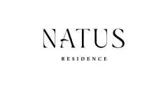 logotipo NATUS RESIDENCE preto fundo branco — Natus em Ponta das Canas, Florianópolis