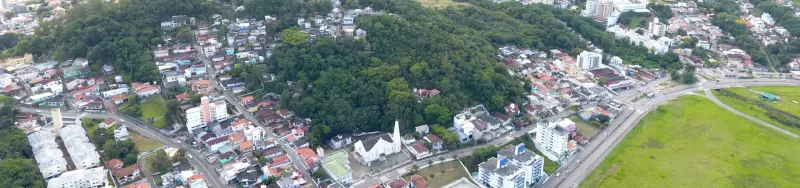 Vista del barrio Carvoeira en Florianópolis para comprar un inmueble sobre plano