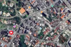 mapa satélite localização bairro Saco dos Limões ruas marcador empreendimento — Residencial Ipanema em Saco dos Limões, Florianópolis