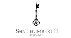 Logotipo Saint Humbert II Residence em preto sobre fundo branco — Saint Humbert II em Ingleses, Florianópolis