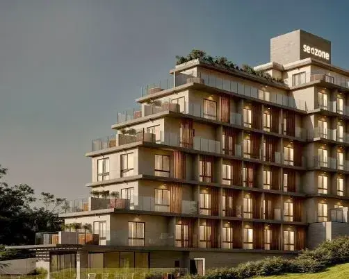 Imagem do em lançamento Santinho Spot Edificio com acesso direto ao mar em Ingleses do Rio Vermelho, Florianópolis — imóvel na planta em Florianópolis