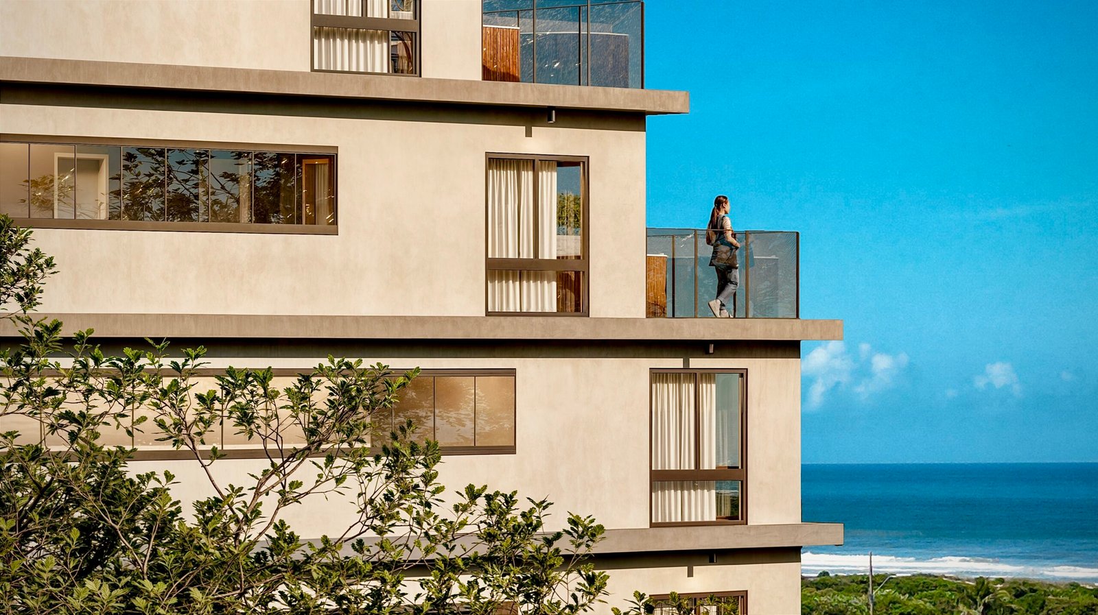 Santinho Spot Edificio com acesso direto ao mar