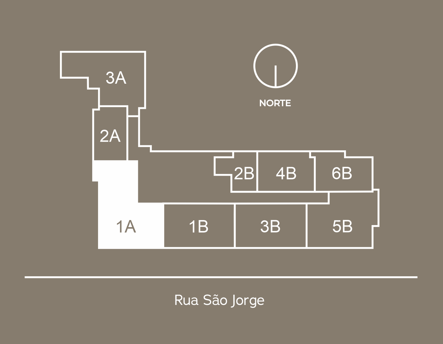 Planta — 3 Suítes