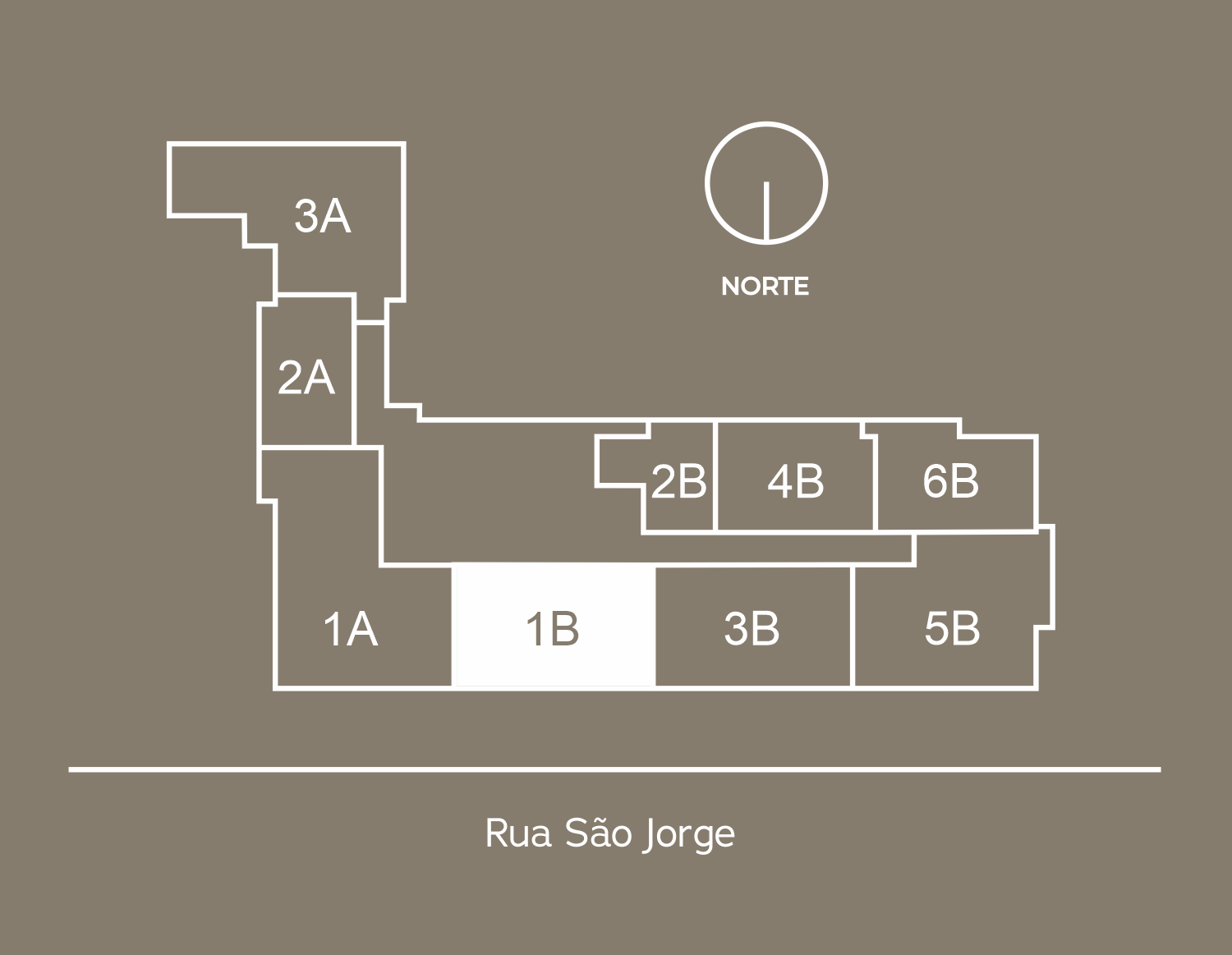 Planta — 2 Suítes