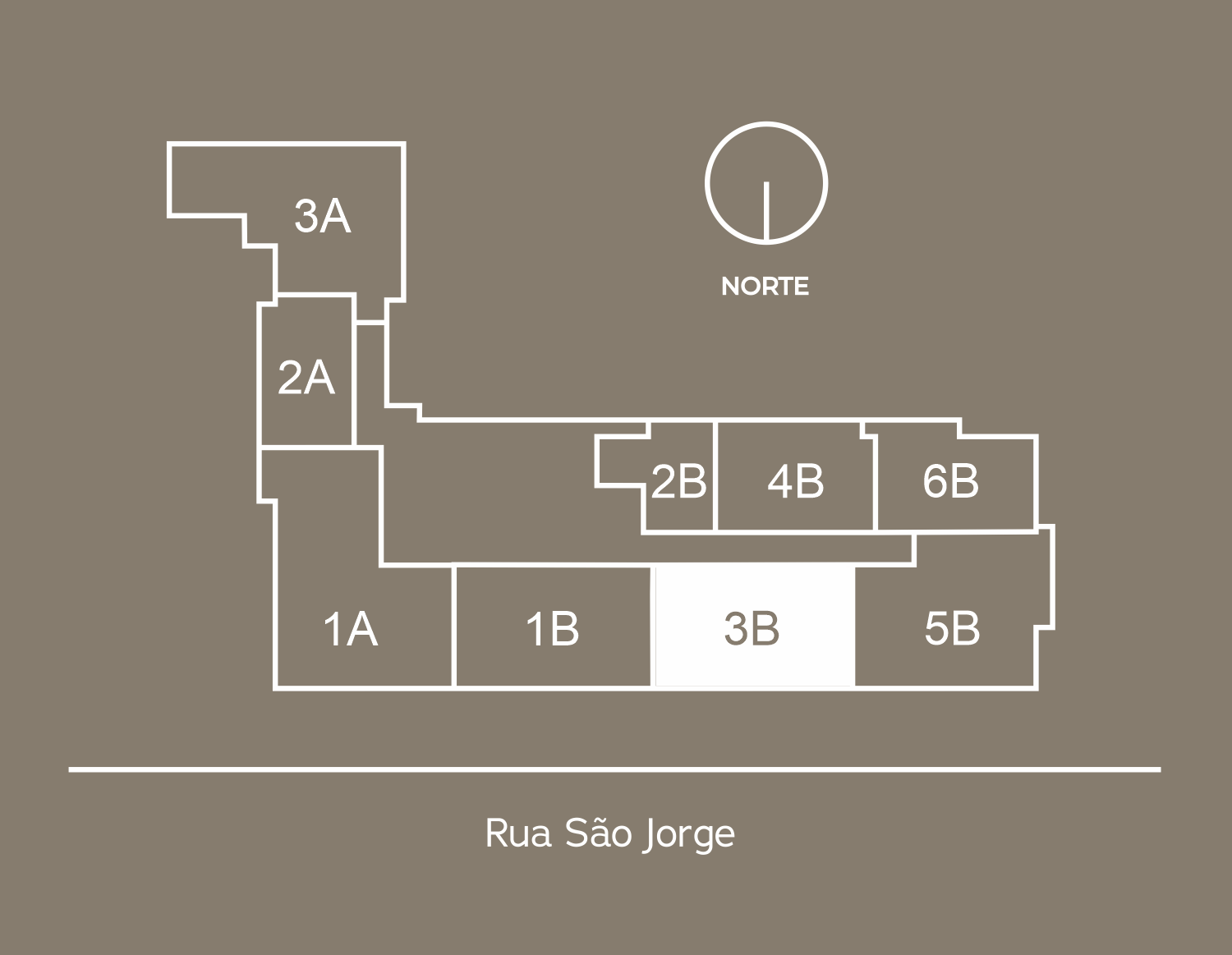 Planta — 2 Suítes