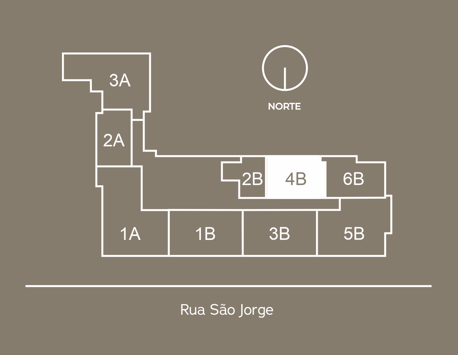Planta — 1 Suíte