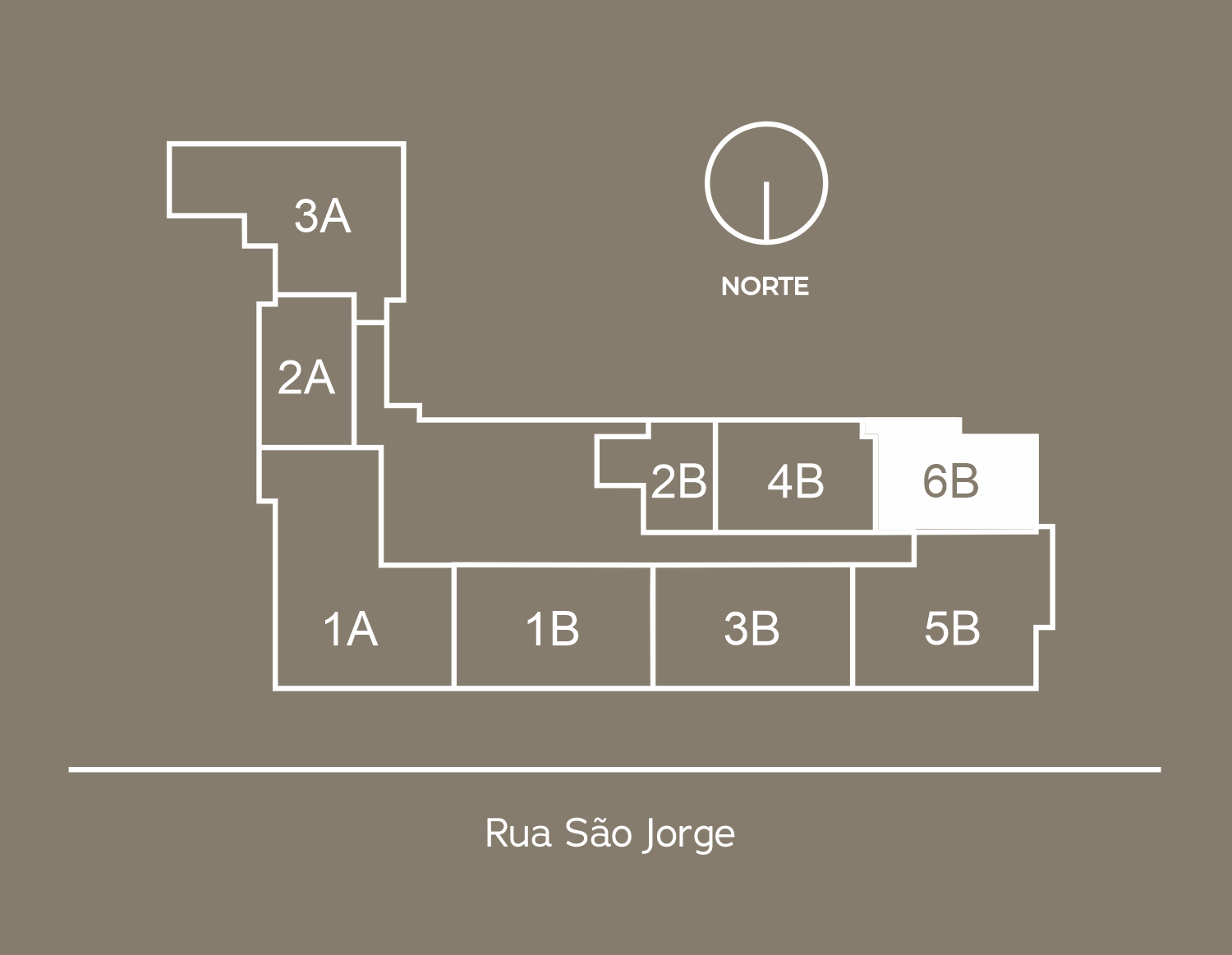 Planta — 1 Suíte