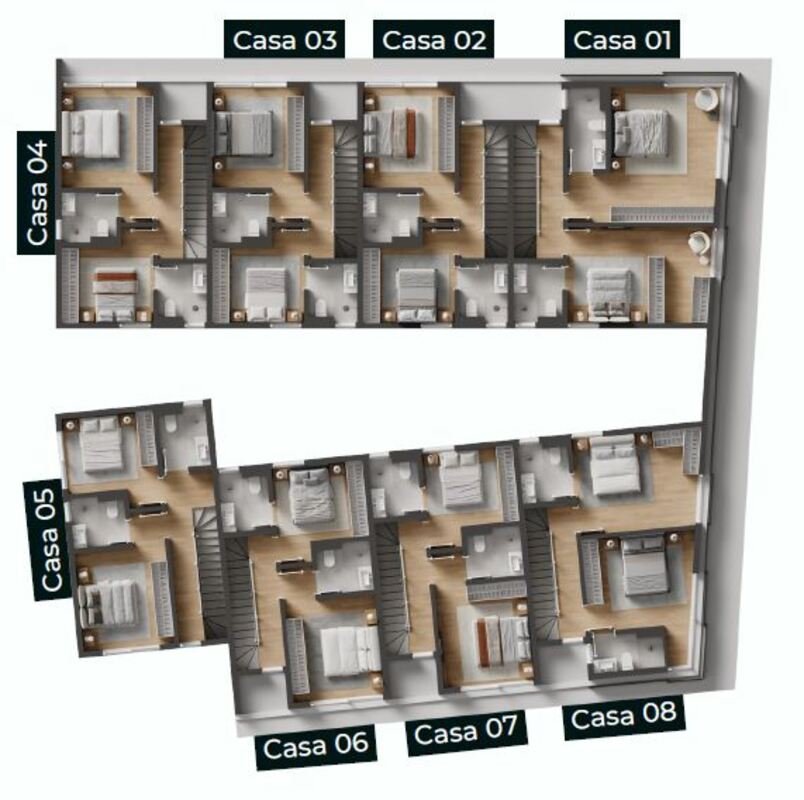 Triplex em Condomínio fechado