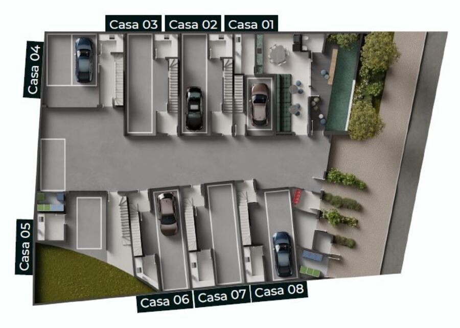 Triplex em Condomínio fechado