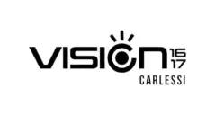 Logotipo do empreendimento Vision 1617 Carlessi sobre fundo branco — Vision 1617 em Saco Grande, Florianópolis