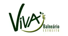 Logotipo do empreendimento Viva Balneário Estreito em letras verdes sobre fundo branco — Viva Balneário Estreito em Balneário, Florianópolis