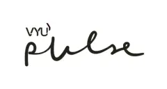 Logotipo do empreendimento VYU Pulse em letras cursivas pretas sobre fundo branco — VYU Pulse em Coqueiros, Florianópolis